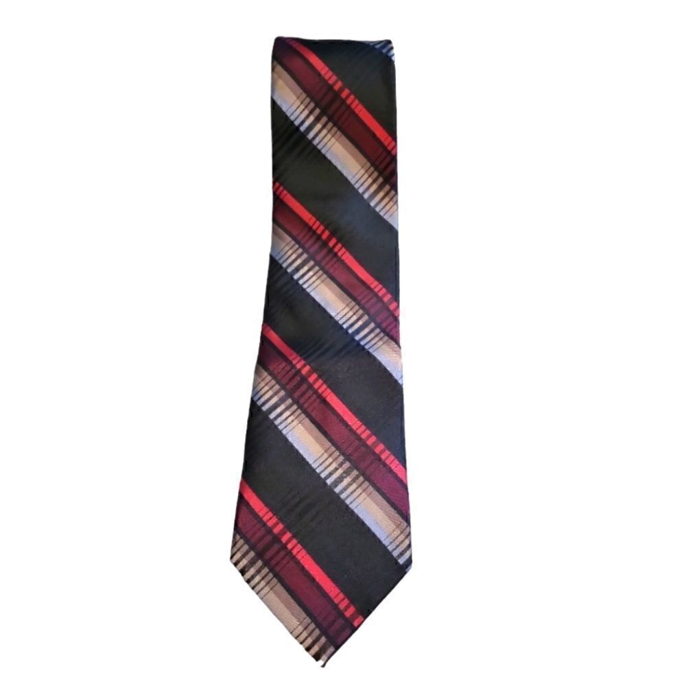 EC CK CALVIN KLEIN 100% SILK TIE OSFM